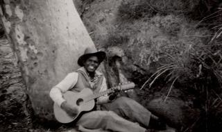 Gus Williams playing Guitar